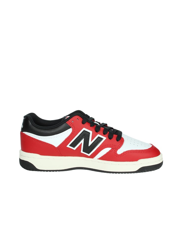 SNEAKERS BASSA GSB480TT BIANCO/ROSSO