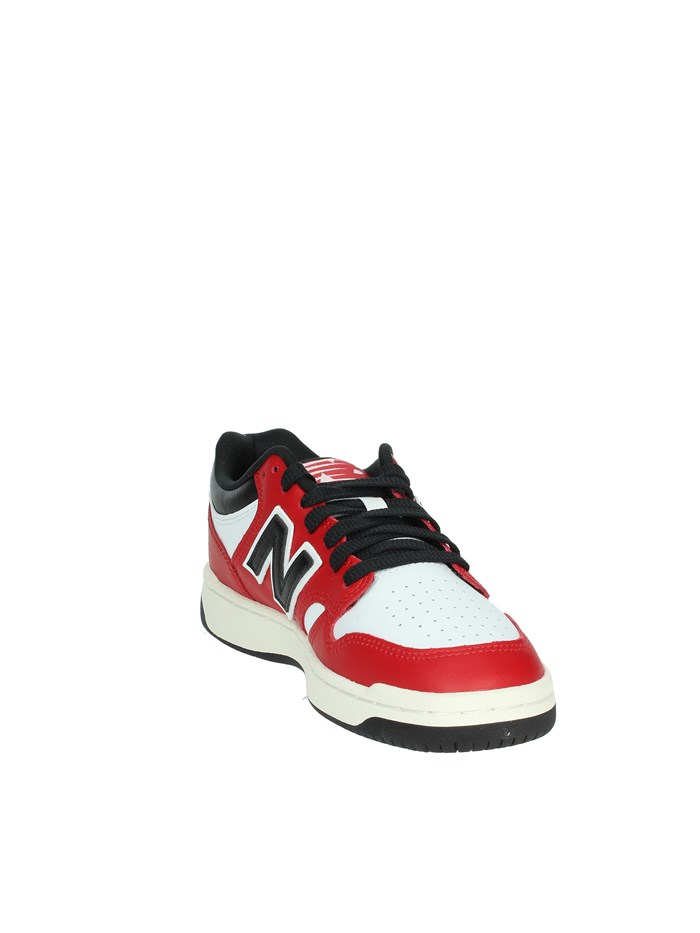 SNEAKERS BASSA GSB480TT BIANCO/ROSSO