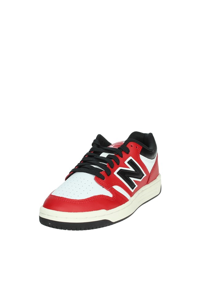 SNEAKERS BASSA GSB480TT BIANCO/ROSSO