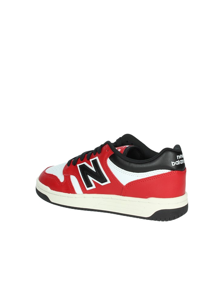 SNEAKERS BASSA GSB480TT BIANCO/ROSSO