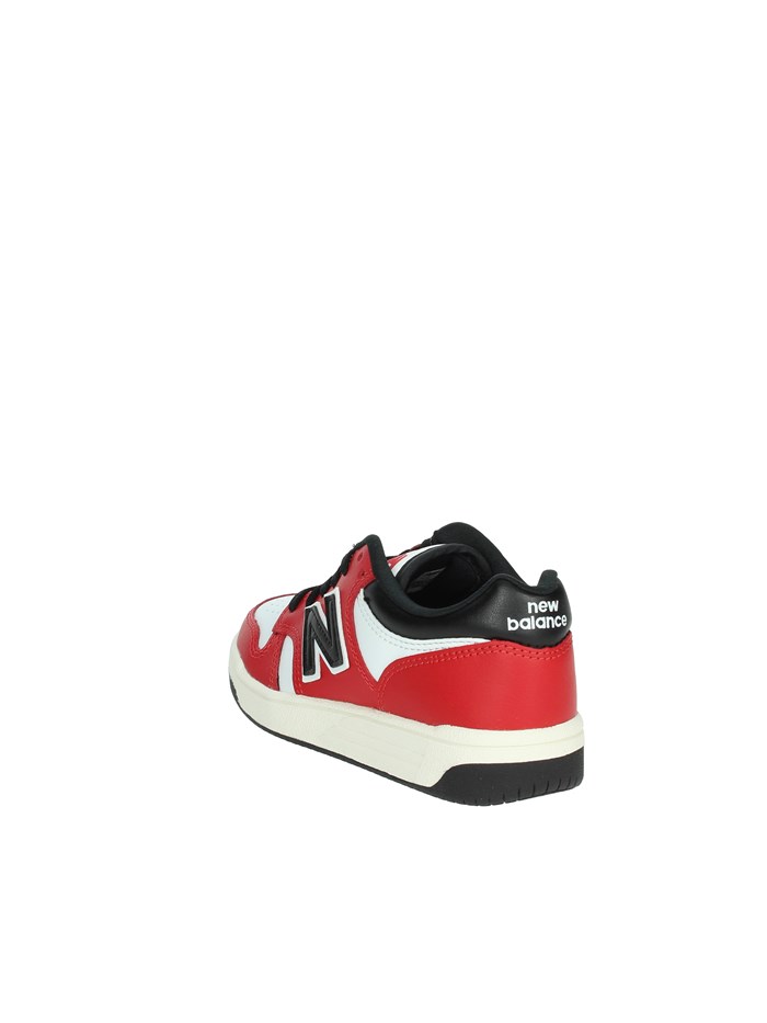 SNEAKERS BASSA PSB480TT BIANCO/ROSSO