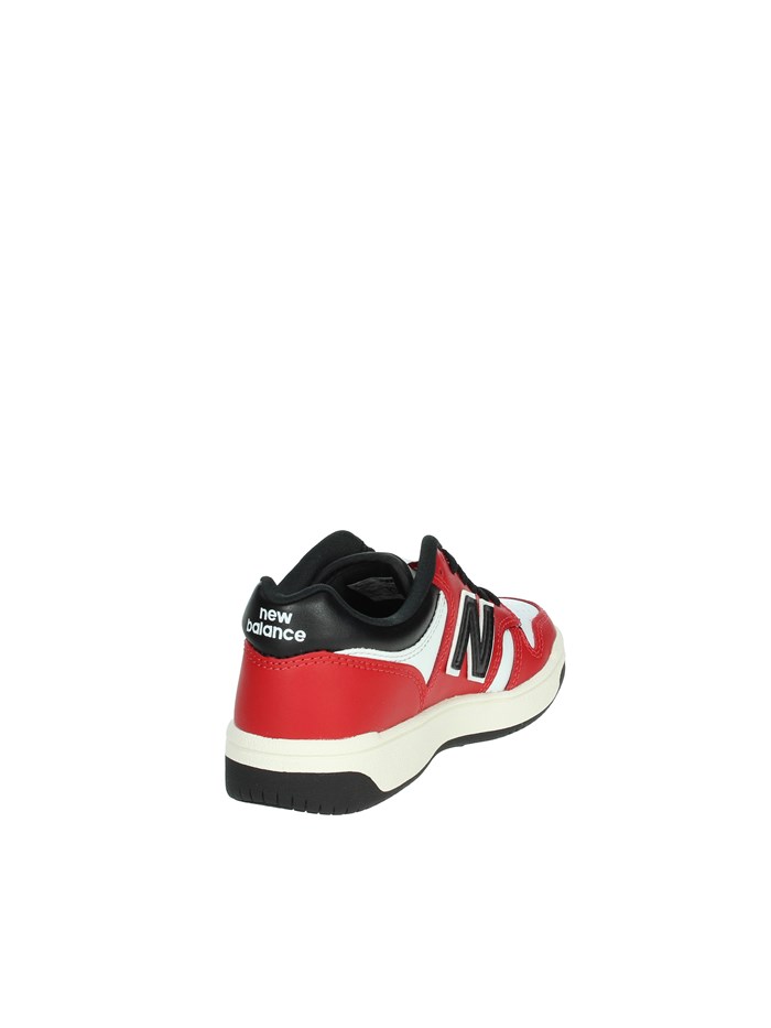 SNEAKERS BASSA PSB480TT BIANCO/ROSSO