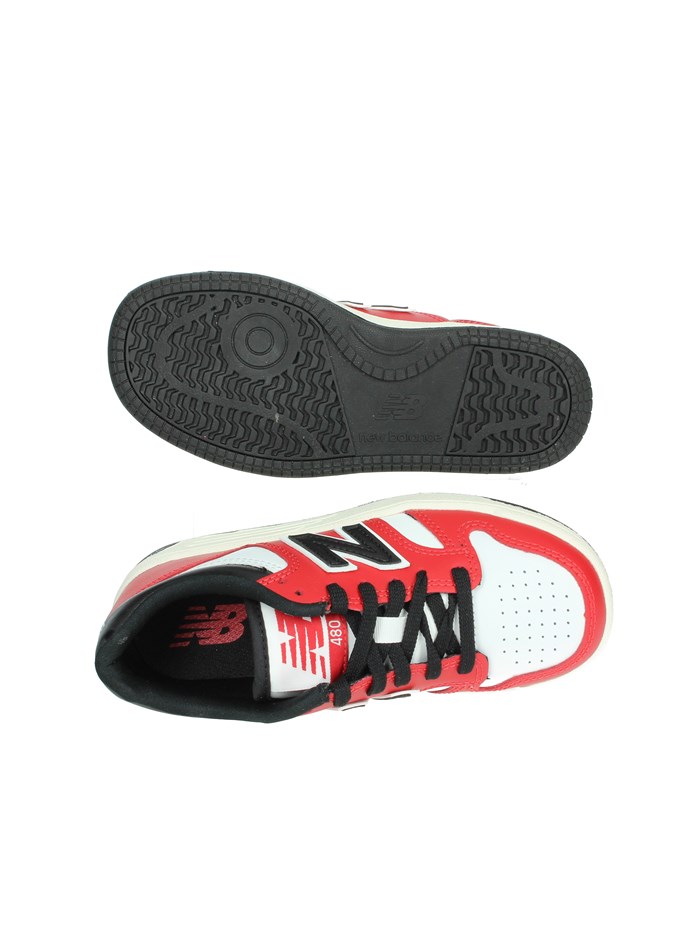 SNEAKERS BASSA PSB480TT BIANCO/ROSSO