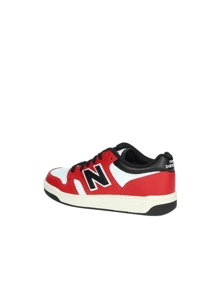 SNEAKERS BASSA PSB480TT BIANCO/ROSSO