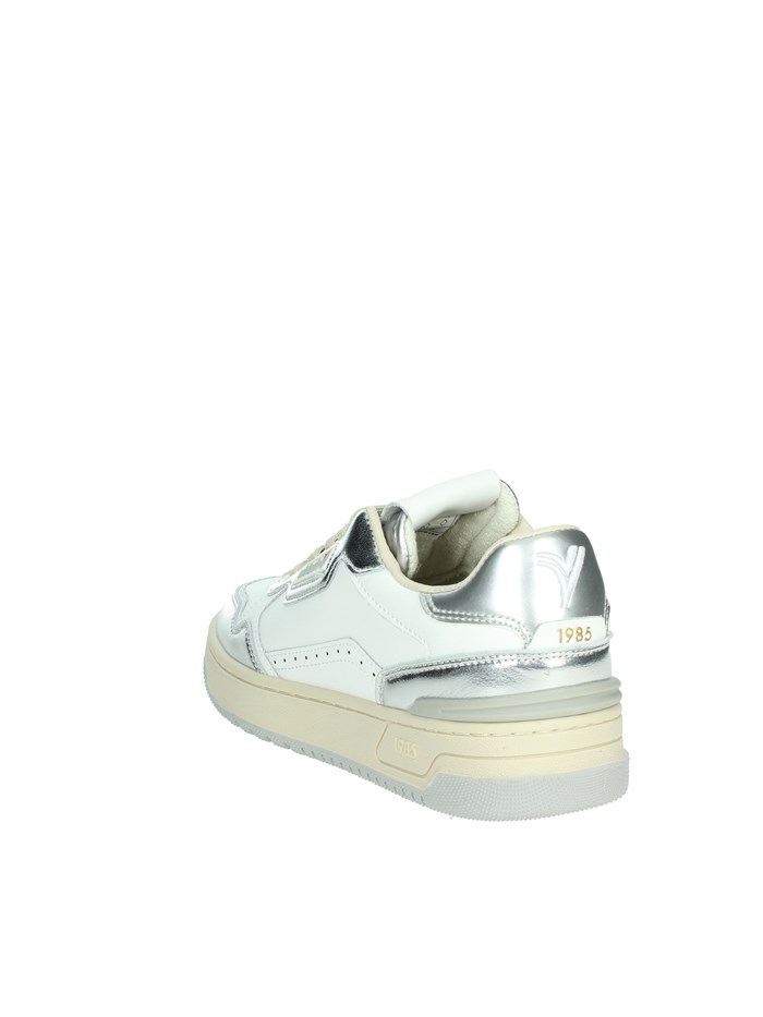 SNEAKERS BASSA 8800121 BIANCO/ARGENTO