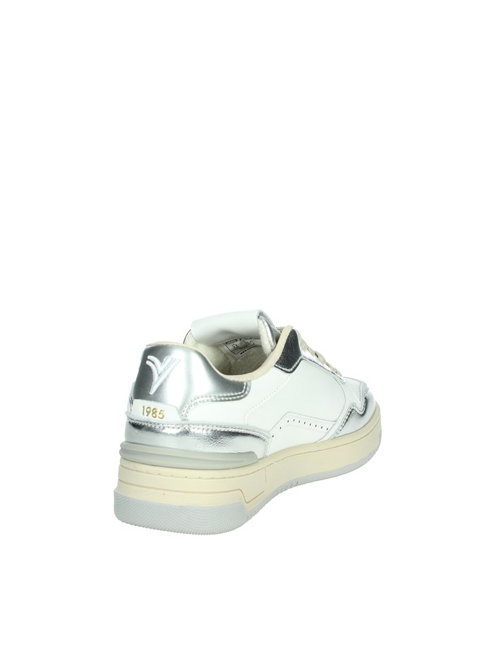 SNEAKERS BASSA 8800121 BIANCO/ARGENTO