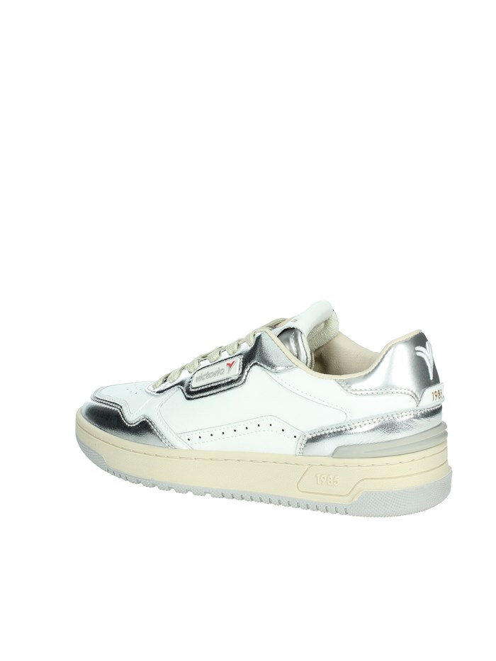 SNEAKERS BASSA 8800121 BIANCO/ARGENTO