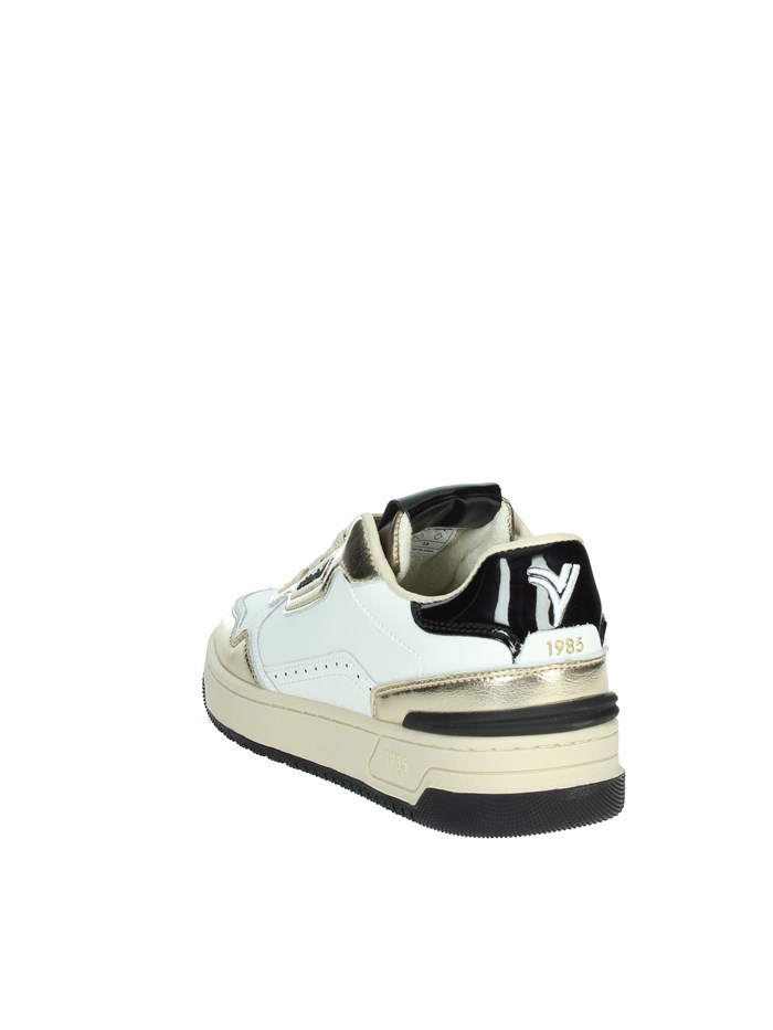 SNEAKERS BASSA 8800121 BIANCO/ORO