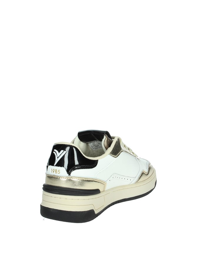 SNEAKERS BASSA 8800121 BIANCO/ORO