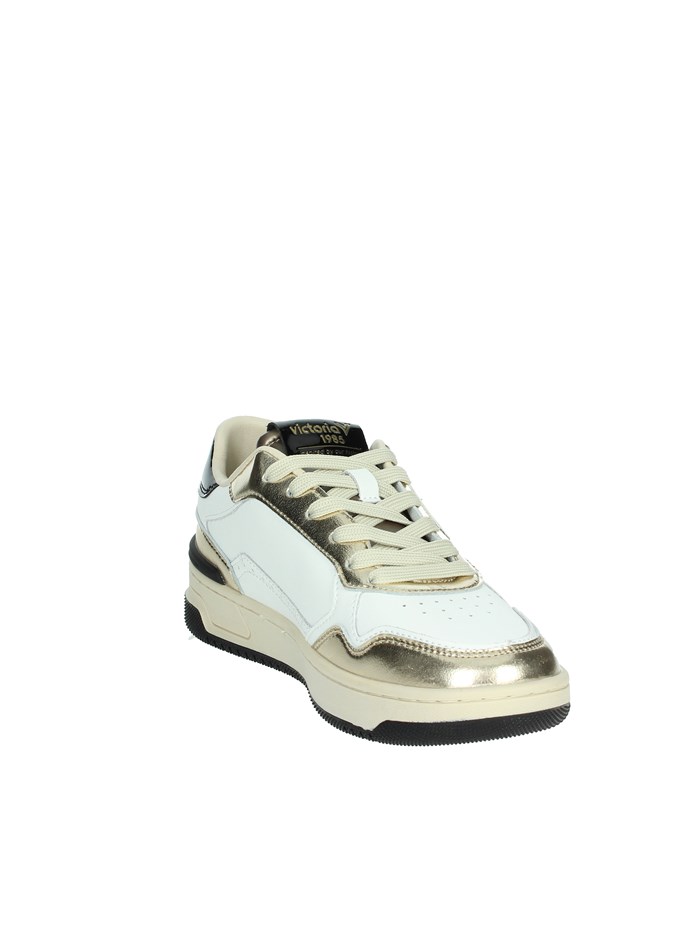 SNEAKERS BASSA 8800121 BIANCO/ORO