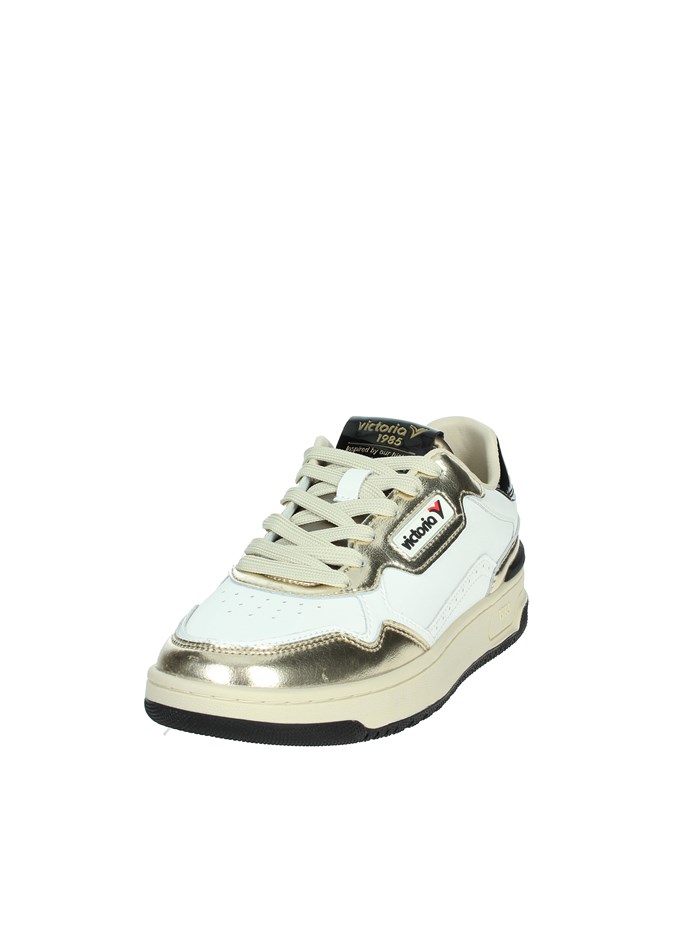 SNEAKERS BASSA 8800121 BIANCO/ORO