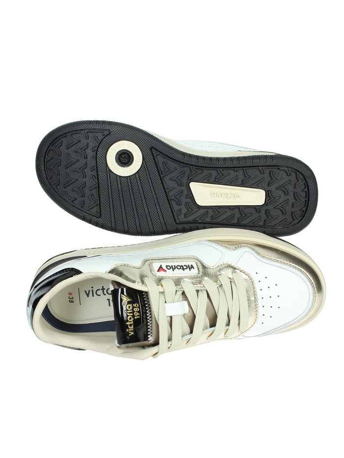 SNEAKERS BASSA 8800121 BIANCO/ORO