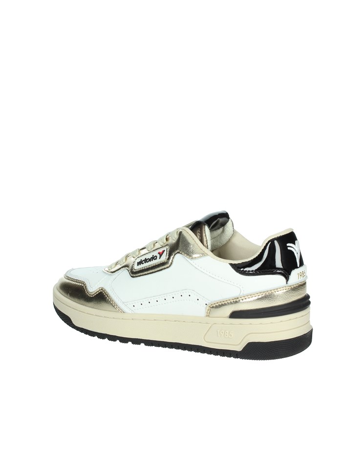 SNEAKERS BASSA 8800121 BIANCO/ORO