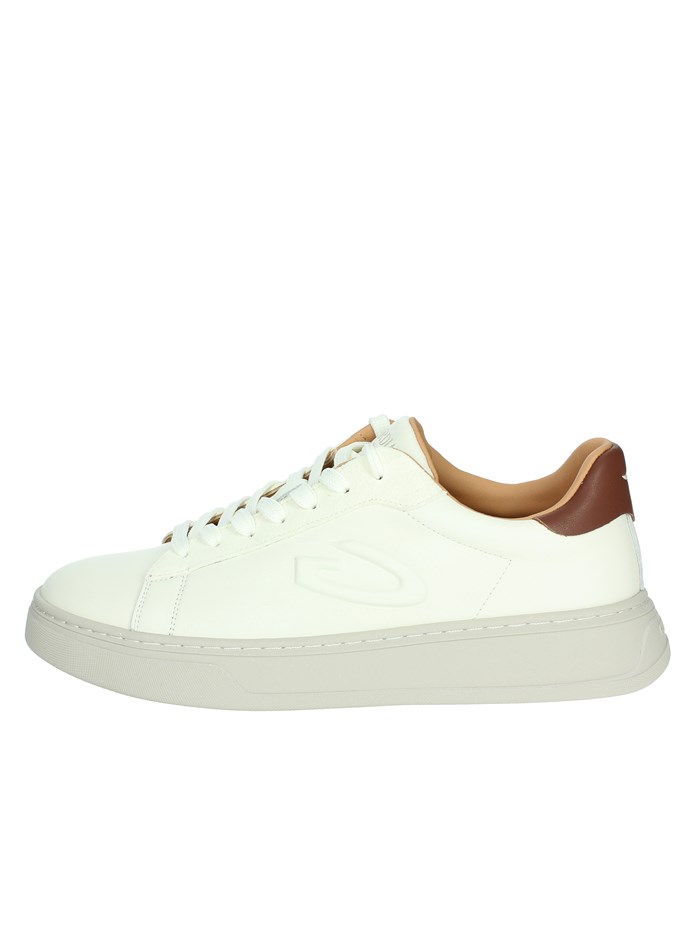 SNEAKERS BASSA AGM318000 BIANCO/CUOIO