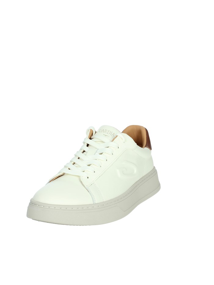 SNEAKERS BASSA AGM318000 BIANCO/CUOIO