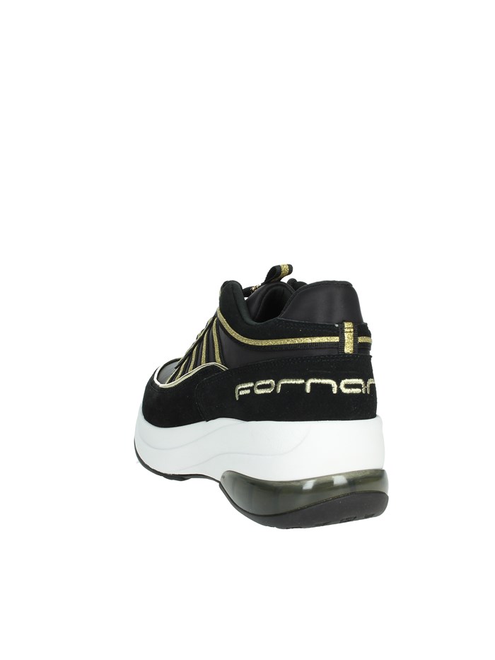 SNEAKERS BASSA UP NERO/ORO