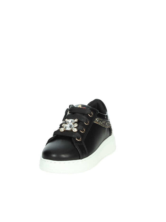 SNEAKERS BASSA AG-16532 NERO/ORO