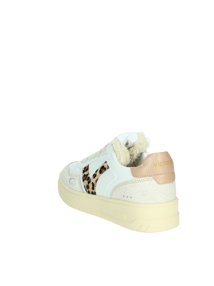 SNEAKERS BASSA 1257124 BIANCO/CUOIO