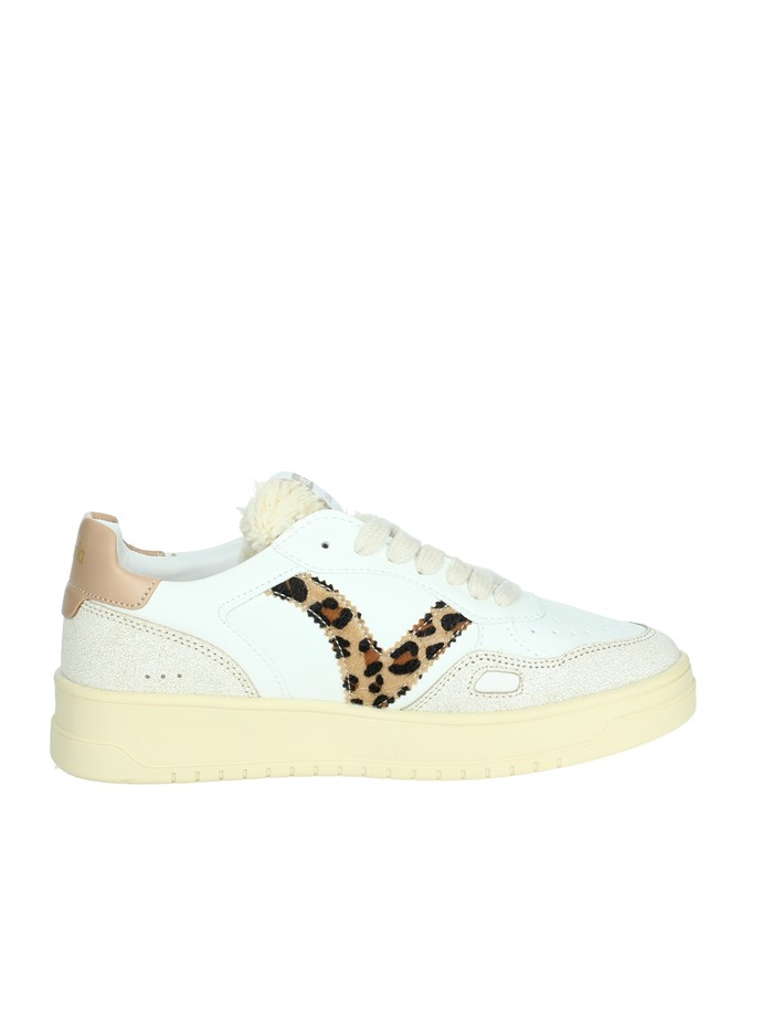 SNEAKERS BASSA 1257124 BIANCO/CUOIO