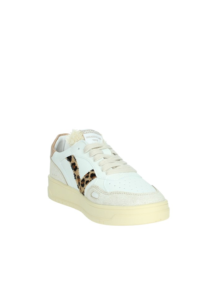 SNEAKERS BASSA 1257124 BIANCO/CUOIO