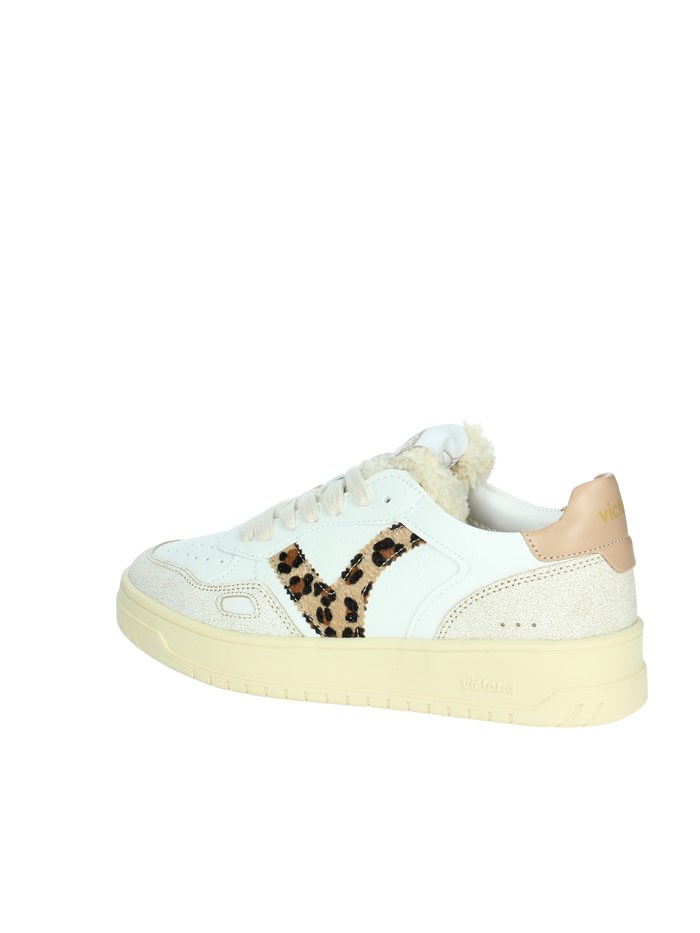 SNEAKERS BASSA 1257124 BIANCO/CUOIO