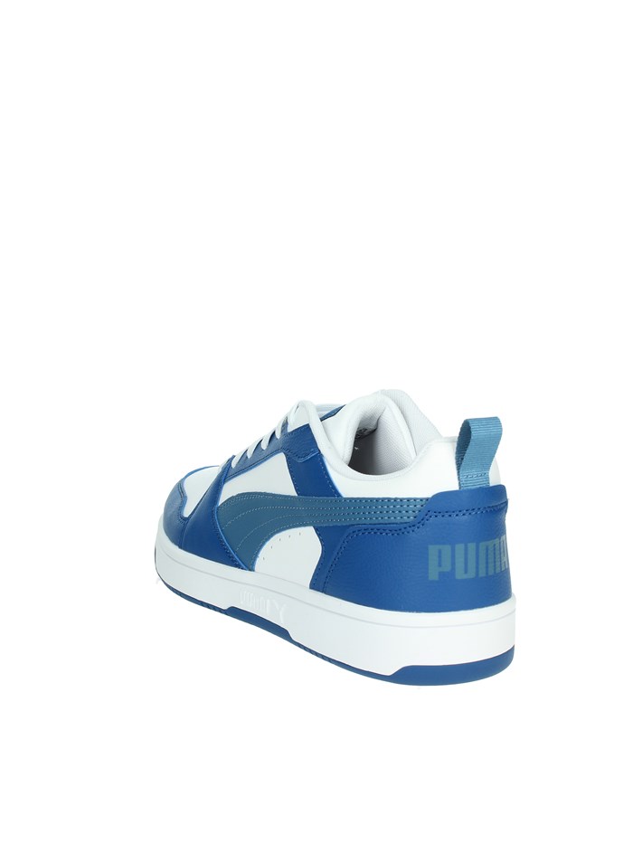 SNEAKERS BASSA 392328 BIANCO/AZZURRO