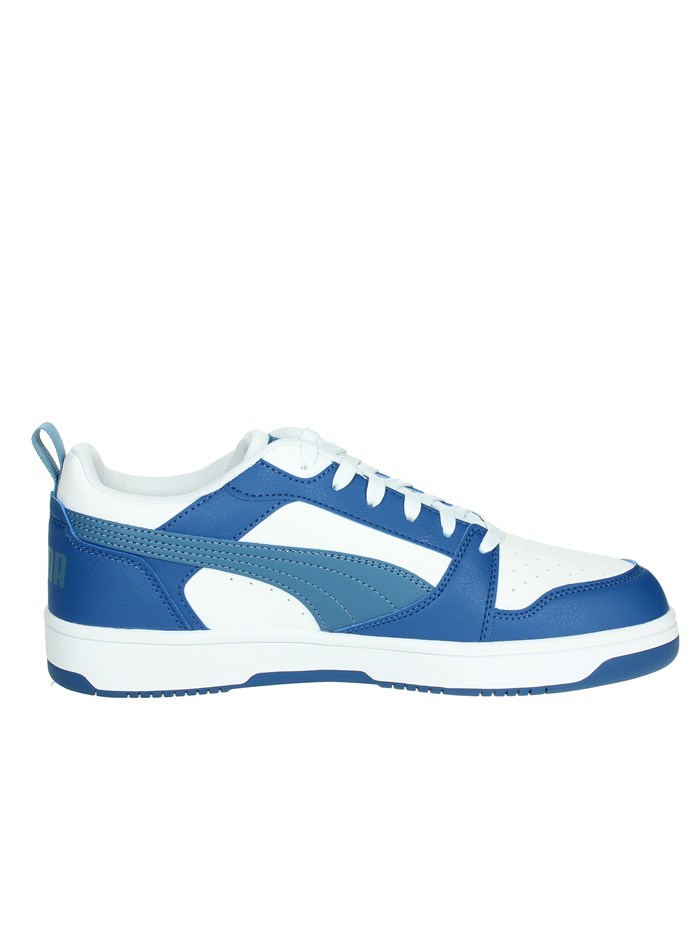 SNEAKERS BASSA 392328 BIANCO/AZZURRO