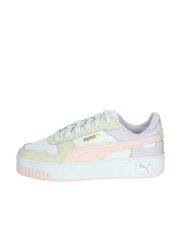 SNEAKERS BASSA 389390 BIANCO/ROSA