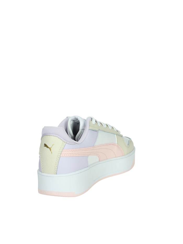 SNEAKERS BASSA 389390 BIANCO/ROSA