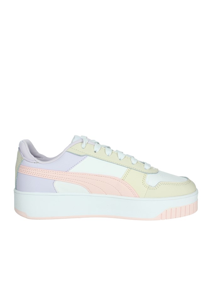 SNEAKERS BASSA 389390 BIANCO/ROSA