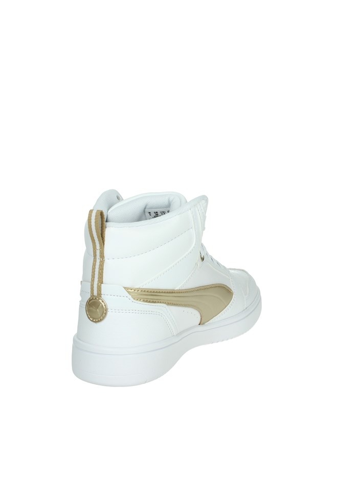 SNEAKERS ALTA 397474 BIANCO/ORO