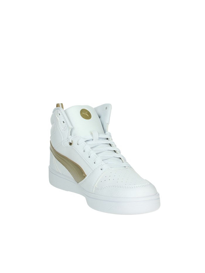 SNEAKERS ALTA 397474 BIANCO/ORO