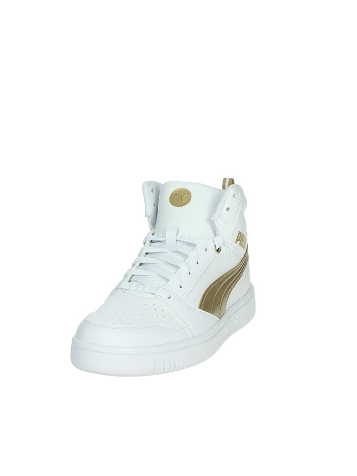 SNEAKERS ALTA 397474 BIANCO/ORO