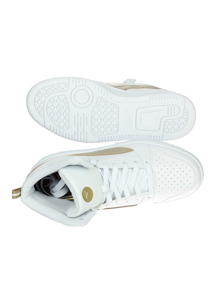 SNEAKERS ALTA 397474 BIANCO/ORO