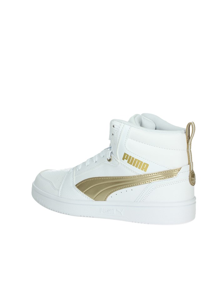 SNEAKERS ALTA 397474 BIANCO/ORO