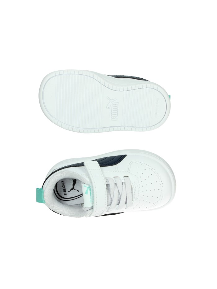 SNEAKERS BASSA 384314 BIANCO/BLU