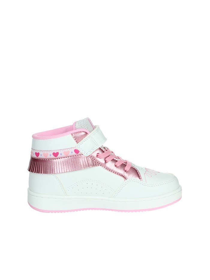 SNEAKERS ALTA LKAA8096 BIANCO/ROSA