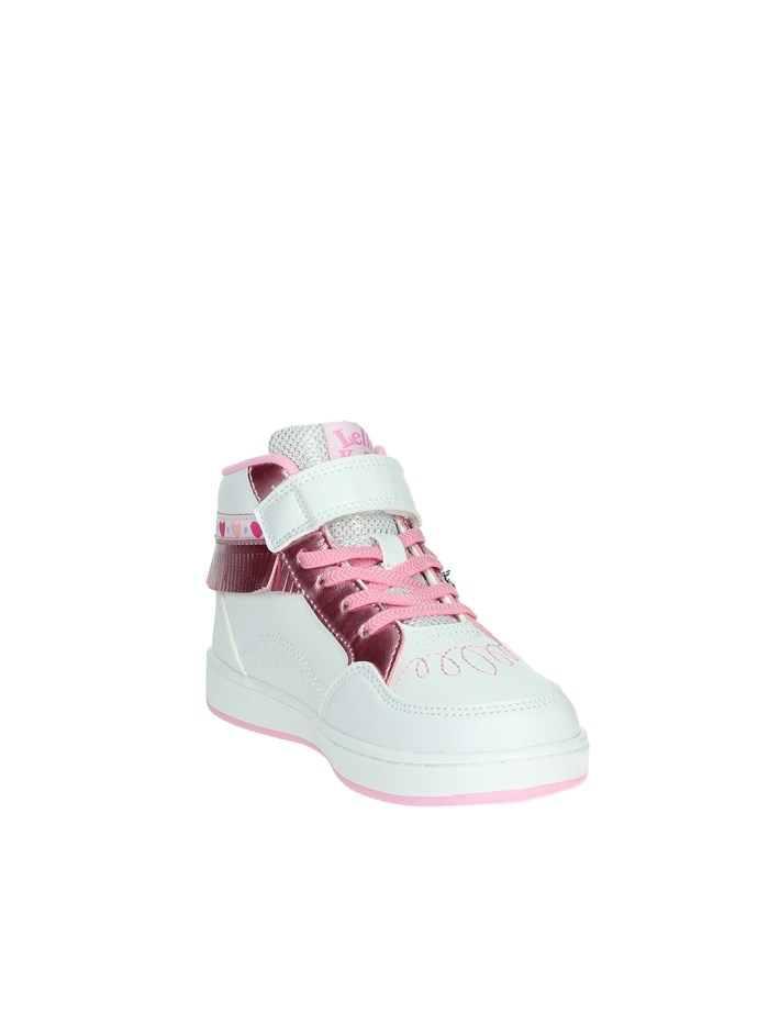 SNEAKERS ALTA LKAA8096 BIANCO/ROSA