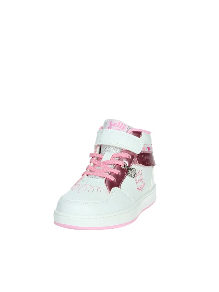 SNEAKERS ALTA LKAA8096 BIANCO/ROSA