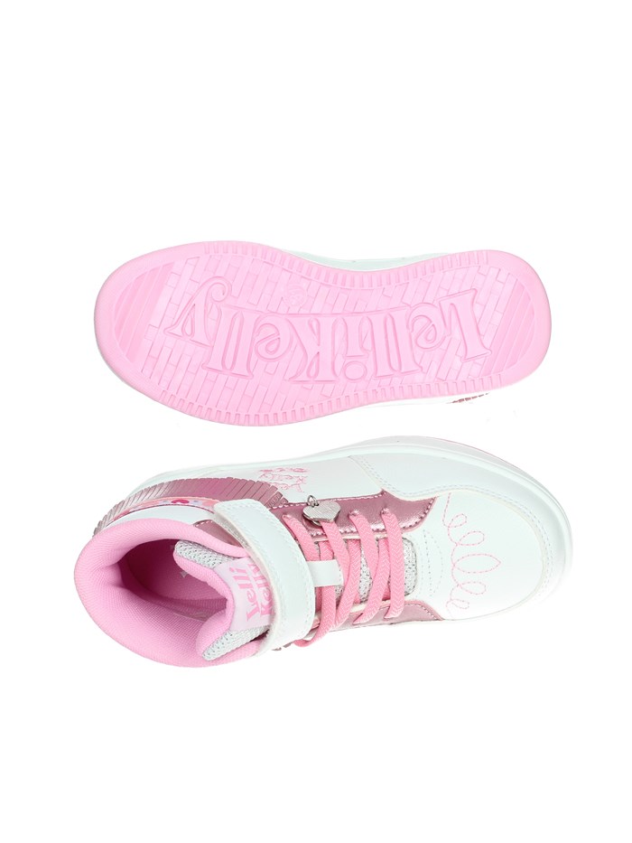 SNEAKERS ALTA LKAA8096 BIANCO/ROSA