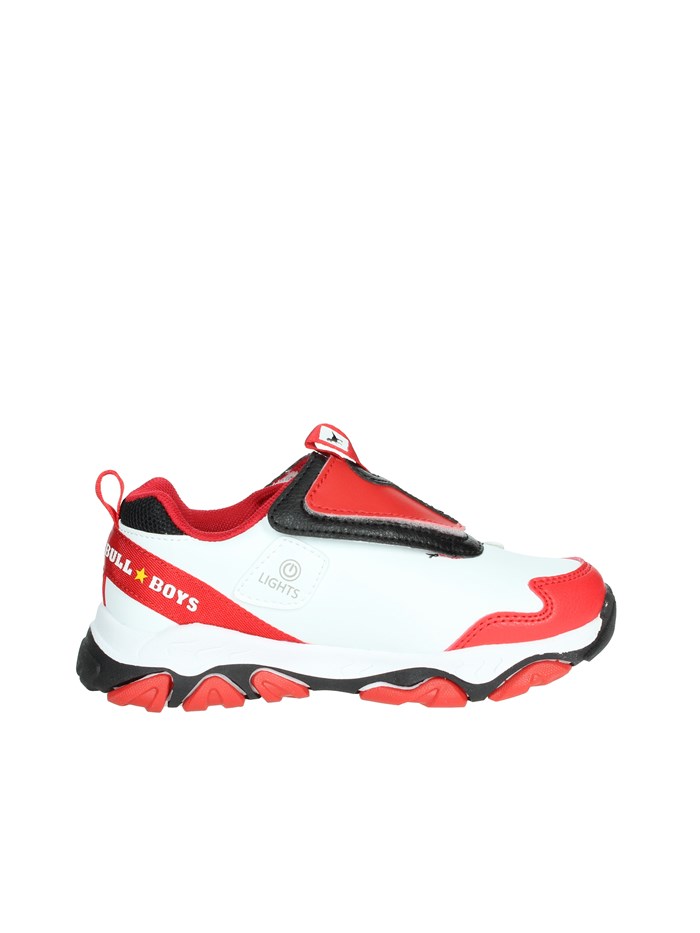 SNEAKERS BASSA DNAL4550 BIANCO/ROSSO