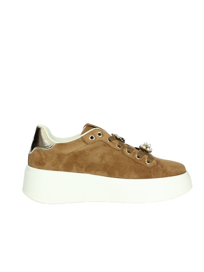 SNEAKERS BASSA GB879 CUOIO