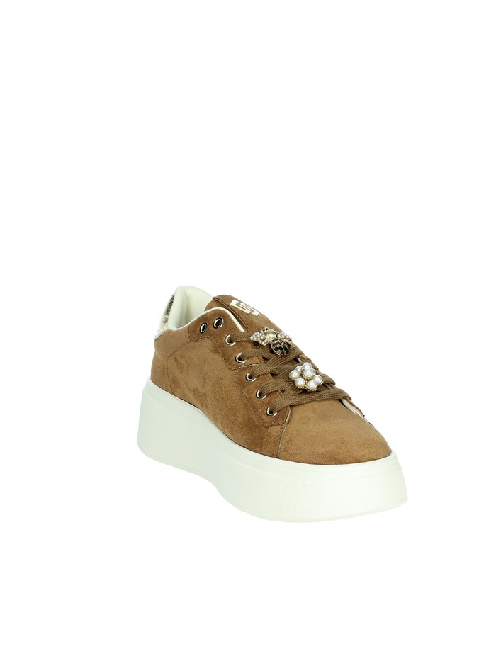 SNEAKERS BASSA GB879 CUOIO