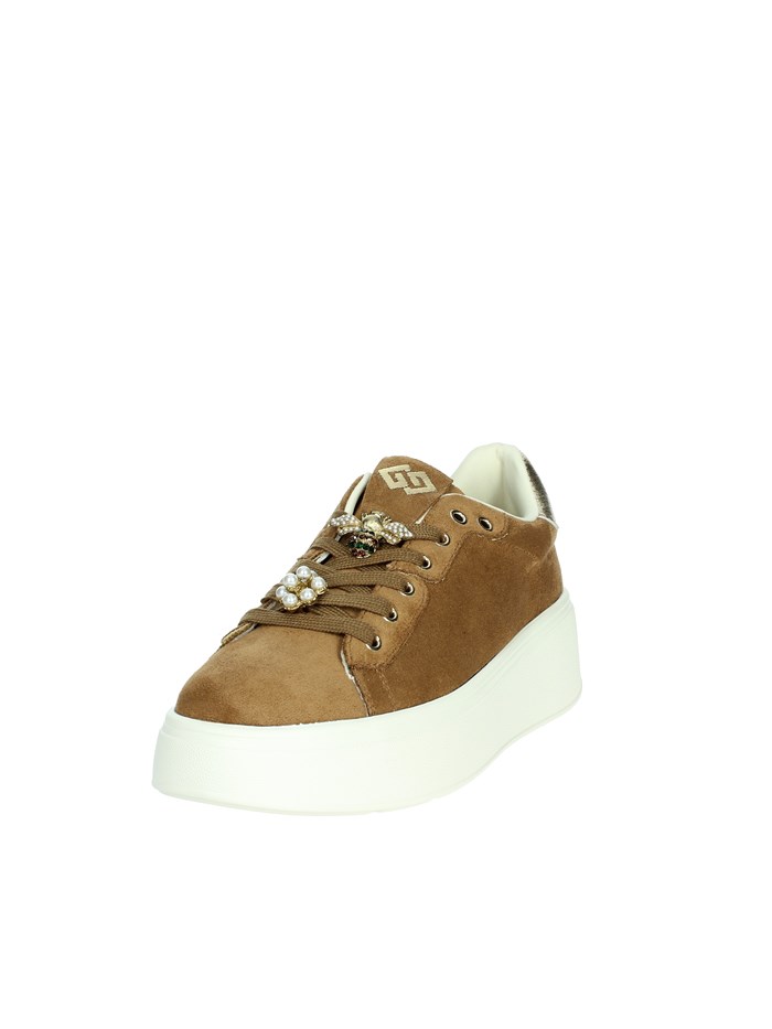 SNEAKERS BASSA GB879 CUOIO