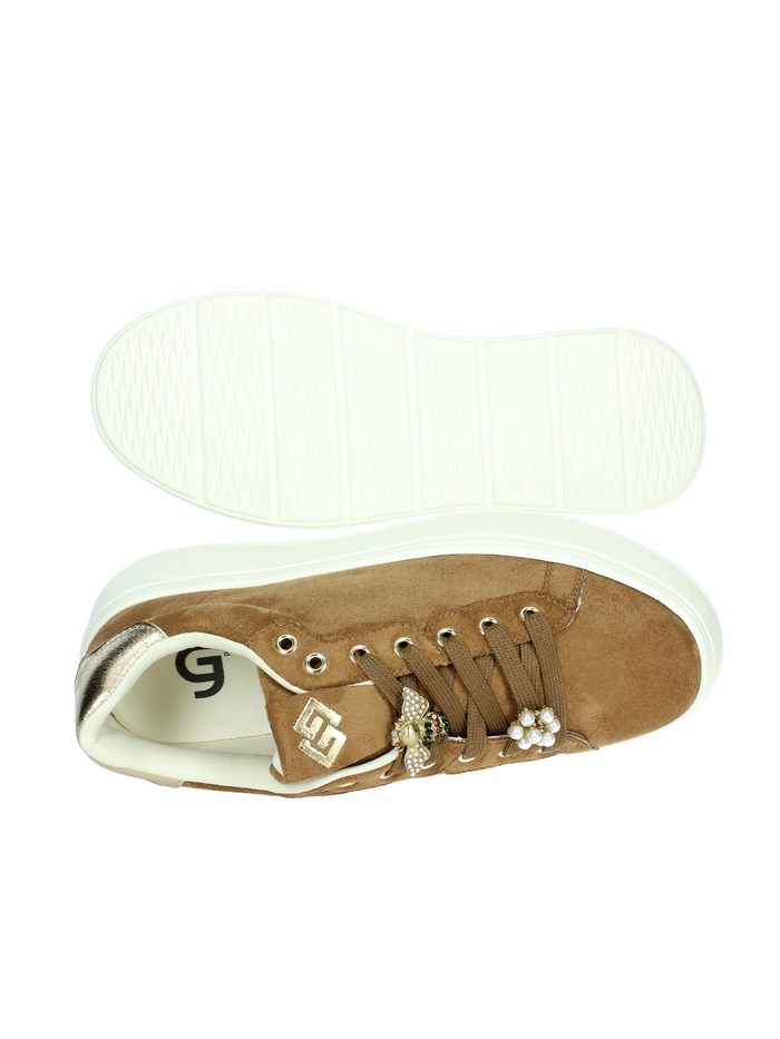 SNEAKERS BASSA GB879 CUOIO