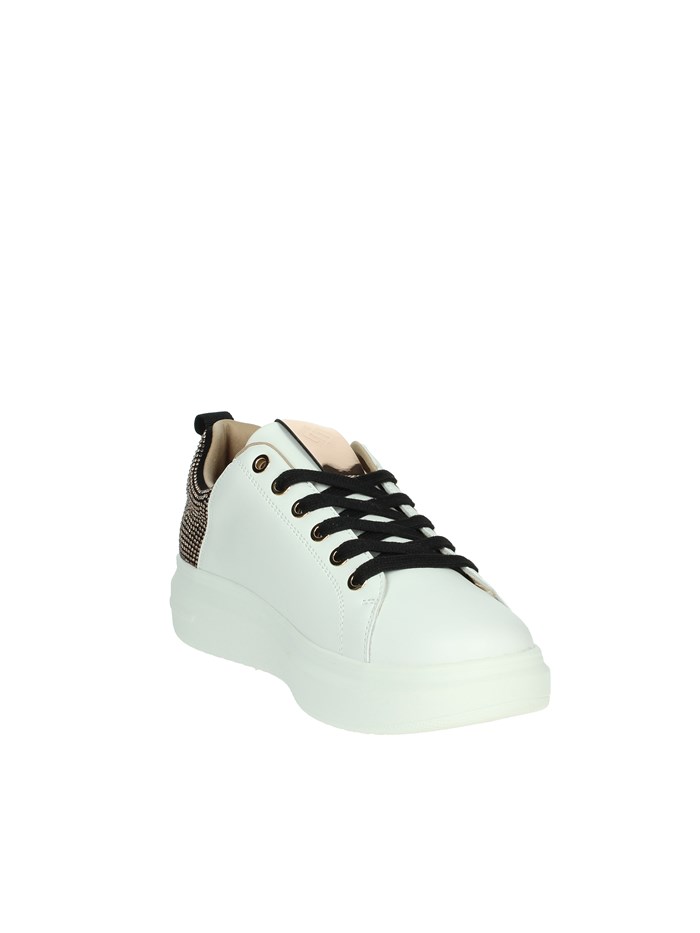 SNEAKERS BASSA GB866 BIANCO