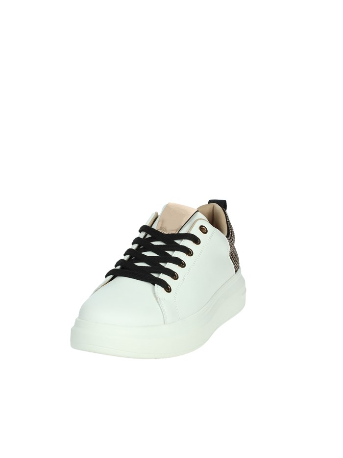 SNEAKERS BASSA GB866 BIANCO