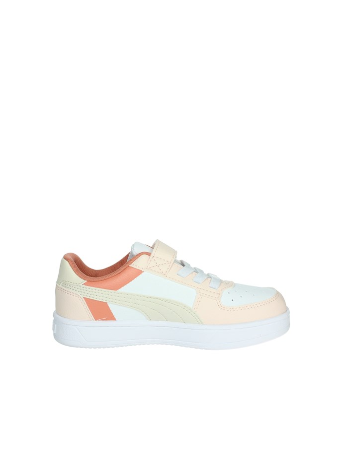 SNEAKERS BASSA 394462 BIANCO/ROSA