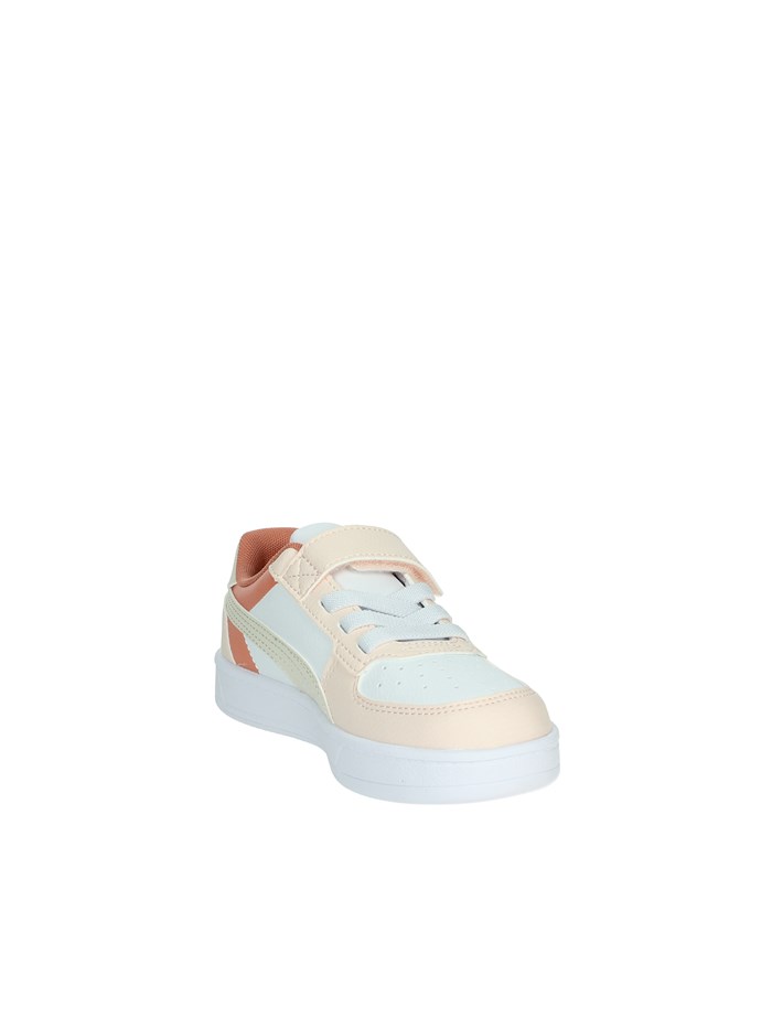 SNEAKERS BASSA 394462 BIANCO/ROSA