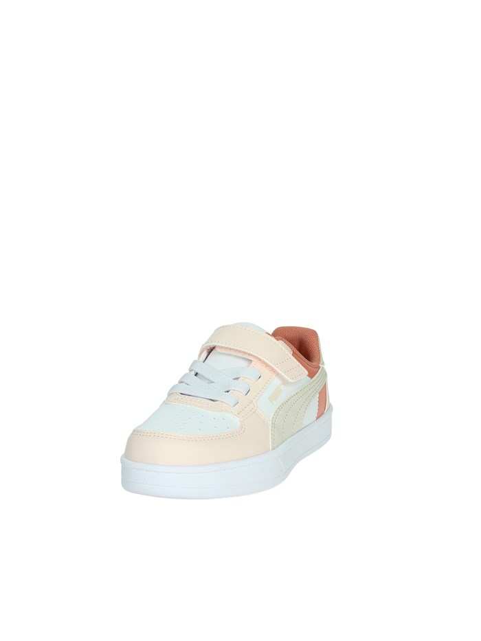 SNEAKERS BASSA 394462 BIANCO/ROSA